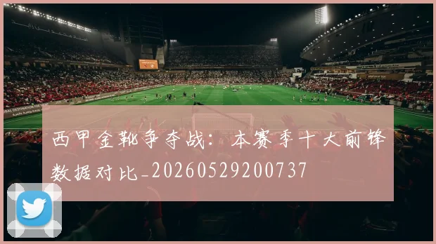 西甲金靴争夺战:本赛季十大前锋数据对比_20260529200737